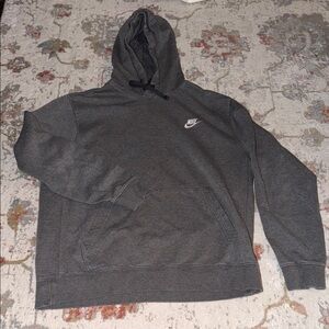 Nike Dark Gray Pullover Hooded Sweatshirt